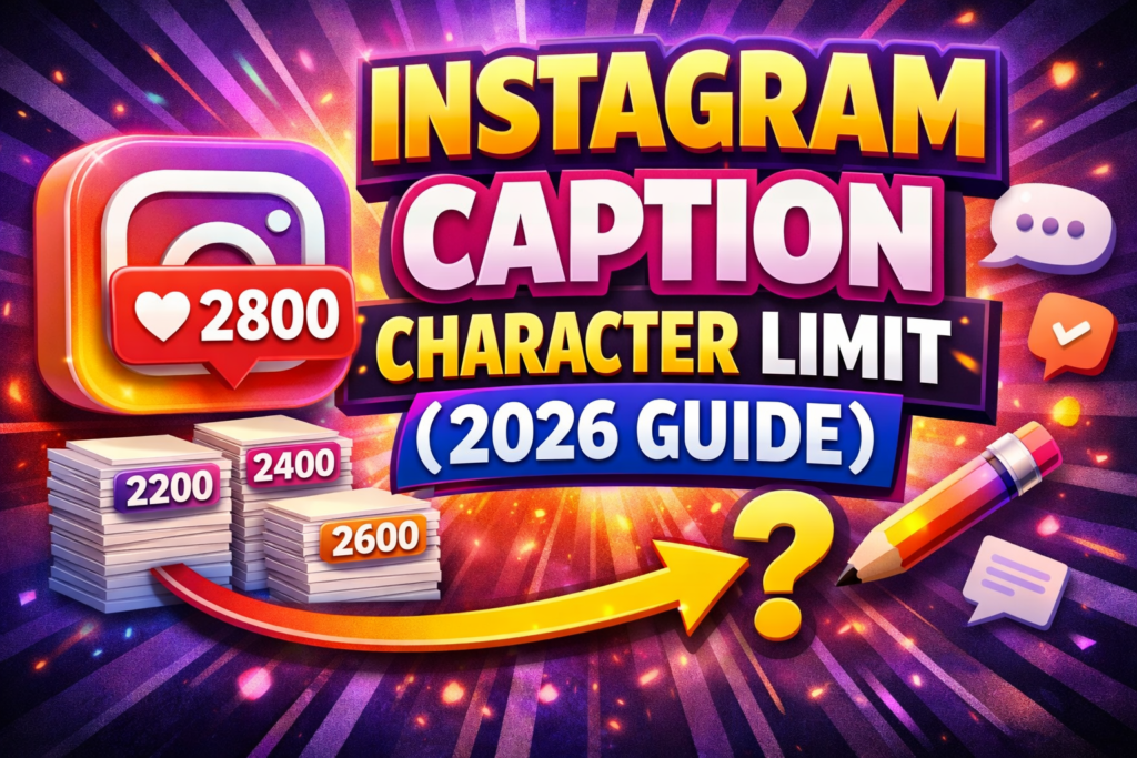 Instagram Caption Character Limit (2026 Guide),